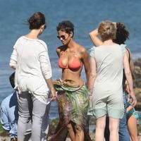 Halle Berry spends her 45th birthday on Malibu Beach photos | Picture 59774